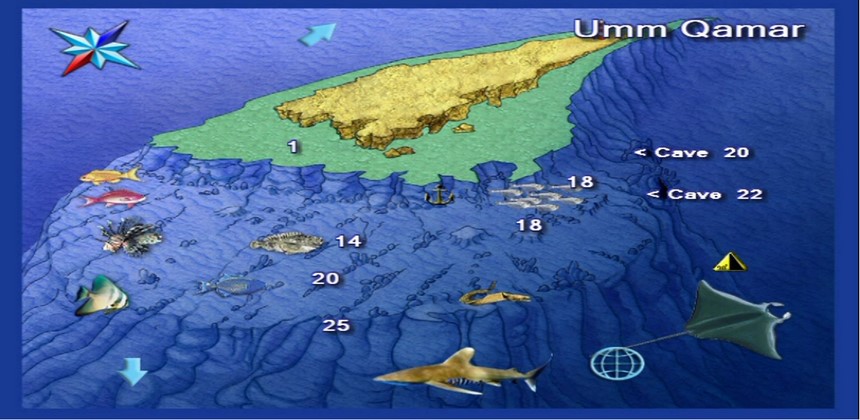 Umm Gamar Dive Site Hurghada